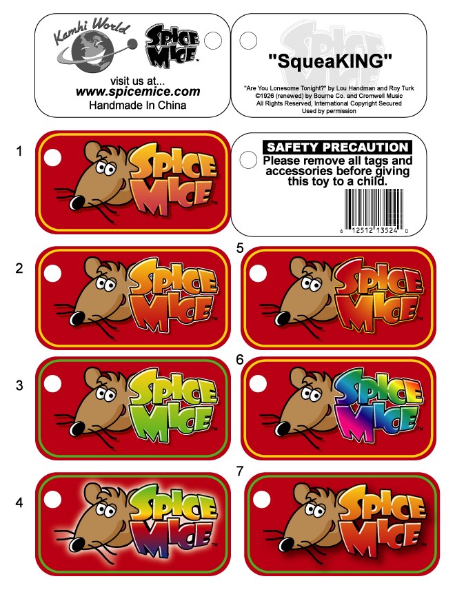 Spice Mice · label family