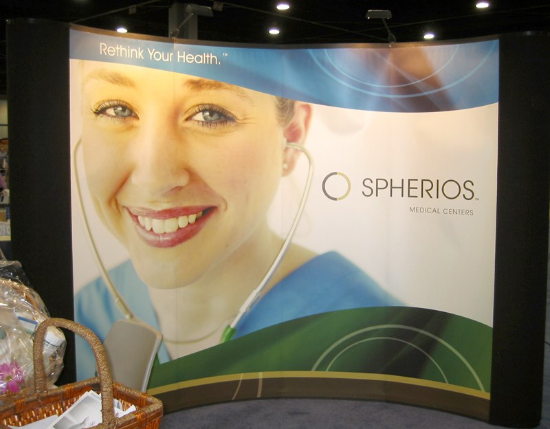 Spherios · exhibition display