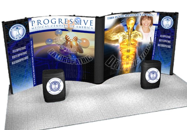 Progressive · exhibition display