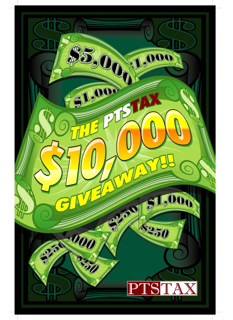 PTS Tax · promotional poster