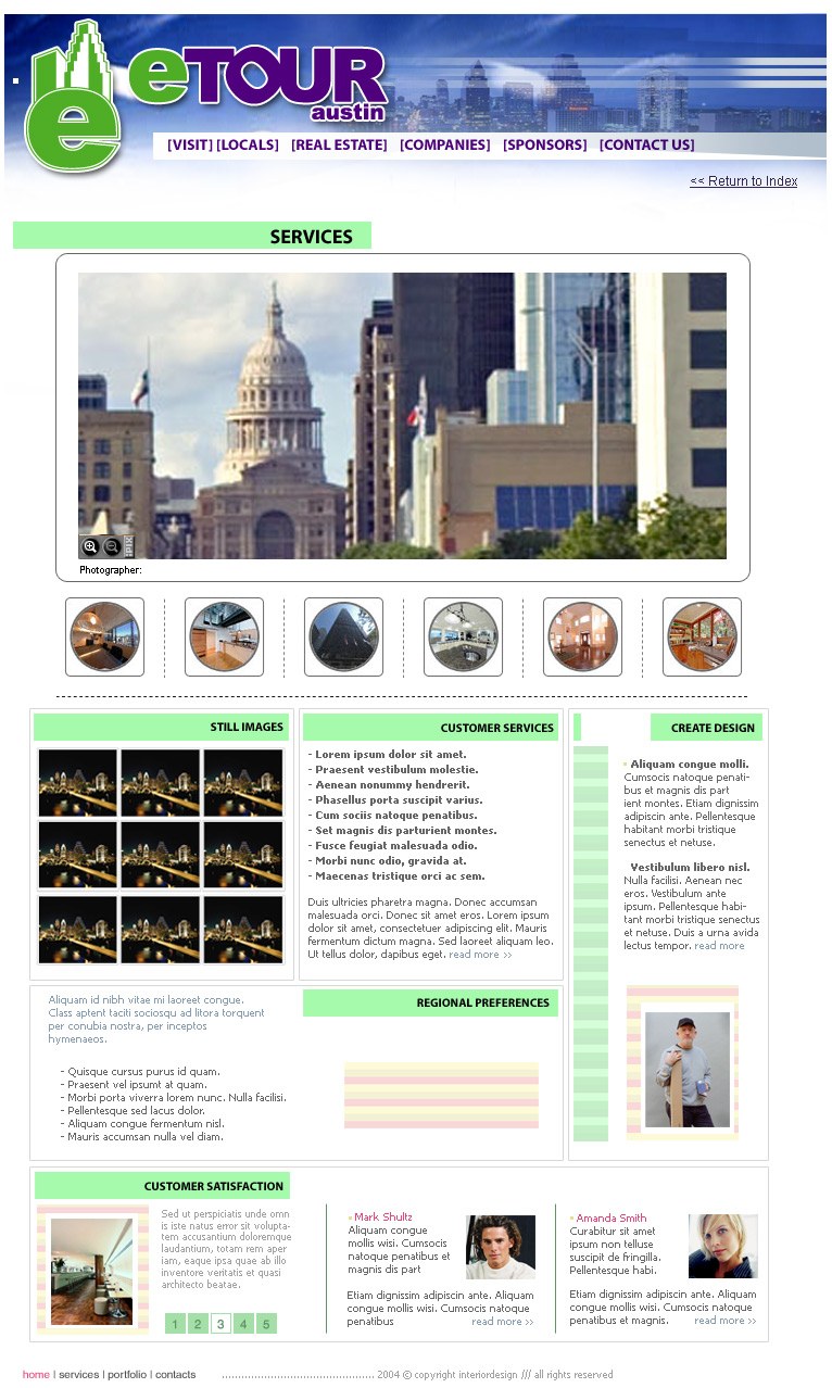 eTour · website