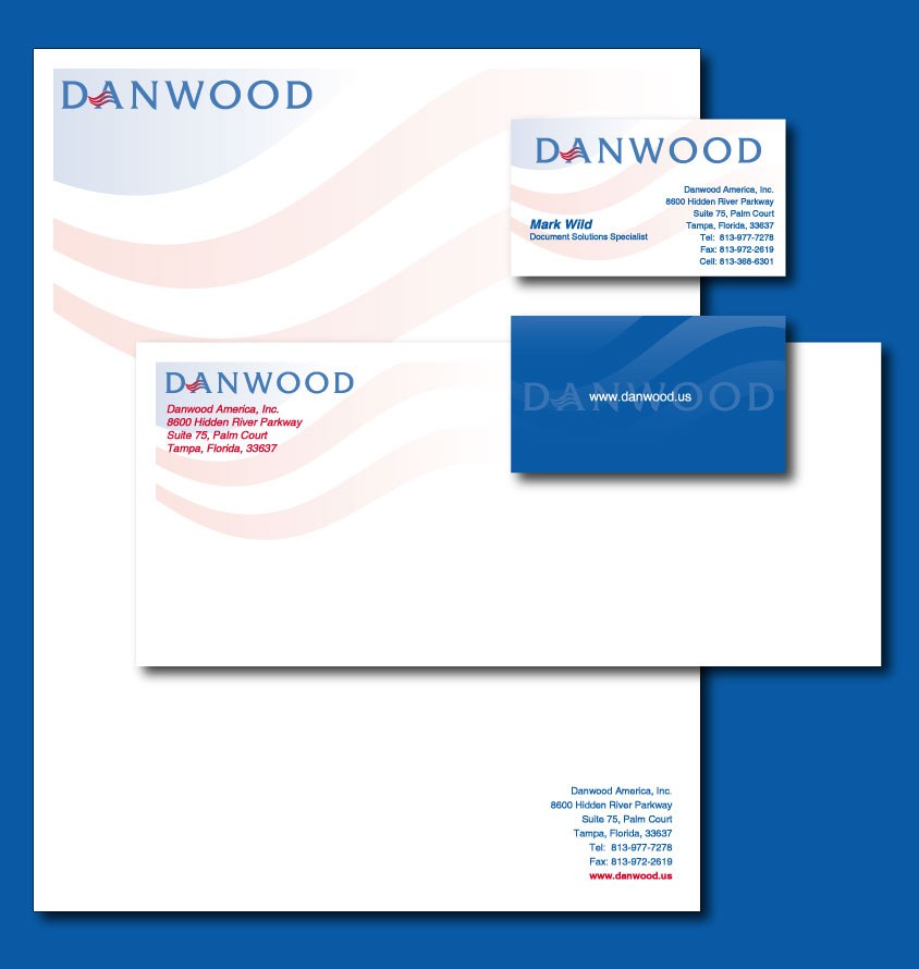 Danwood · corporate identity