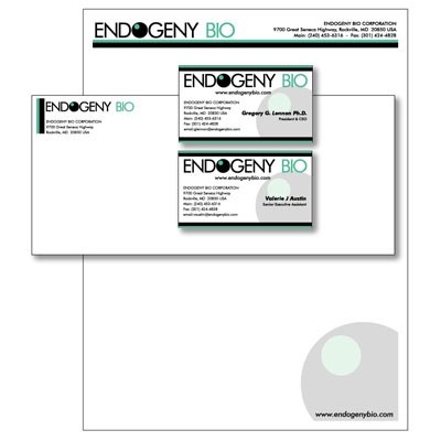 Endogeny Bio · corporate identity
