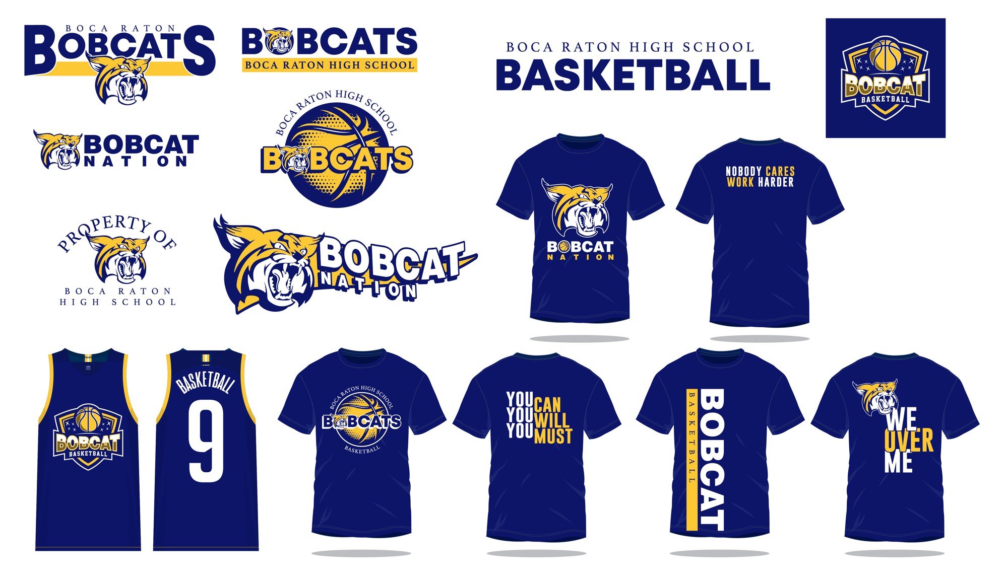 Boca Raton Community High School · Mockups