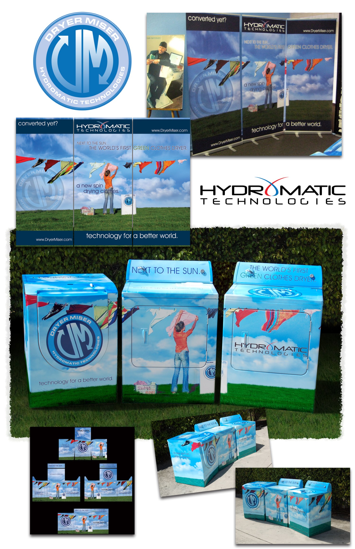 Hydromate — coordinated brand applications