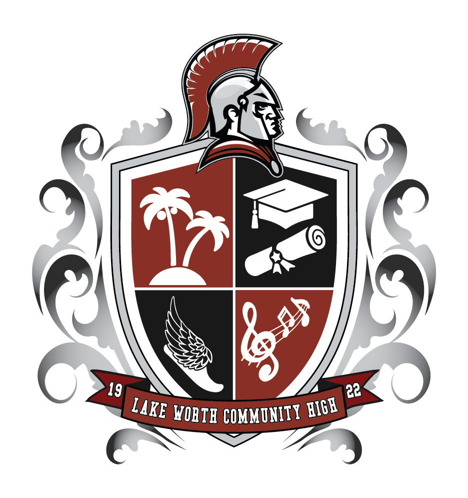 Lake Worth crest redrawn by Adam Fiveson