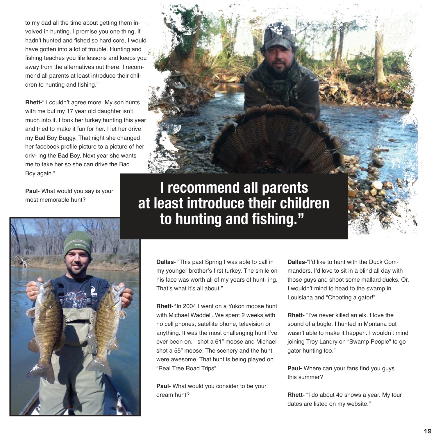 Long-form story layout