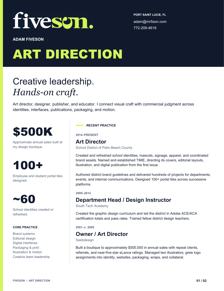 Creative leadership preview