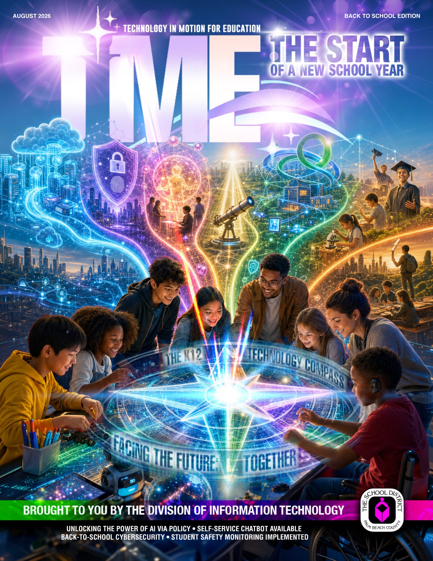TIME August 2026 cover designed by Adam Fiveson